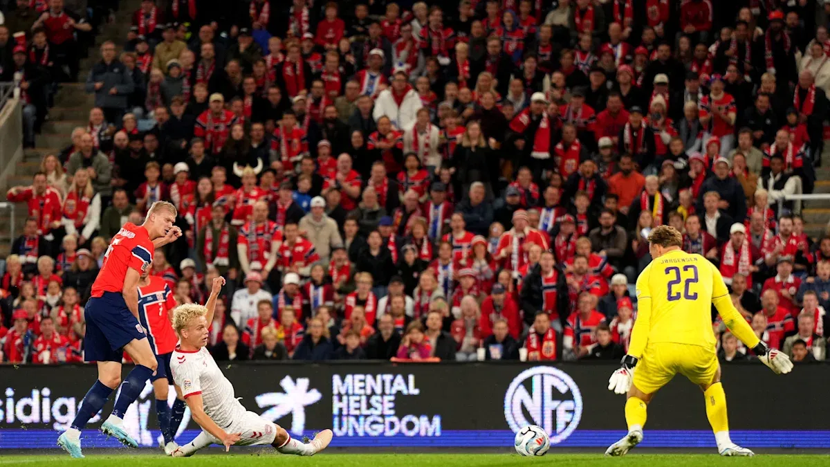 Erling Haaland stays hot for Norway with goal in first post-World Cup match