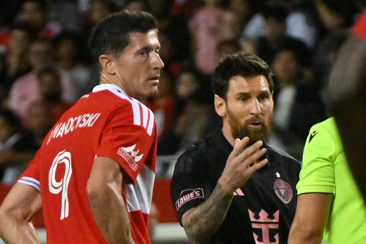 ‘Needed Messi to become relevant’: Fans bash Inter Miami star after heated clash with Robert Lewandowski goes viral