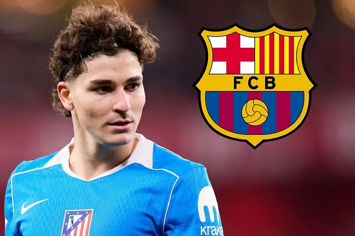 Barcelona set Julian Alvarez's signing at 80 million euros to replace Lewandowski in 2026