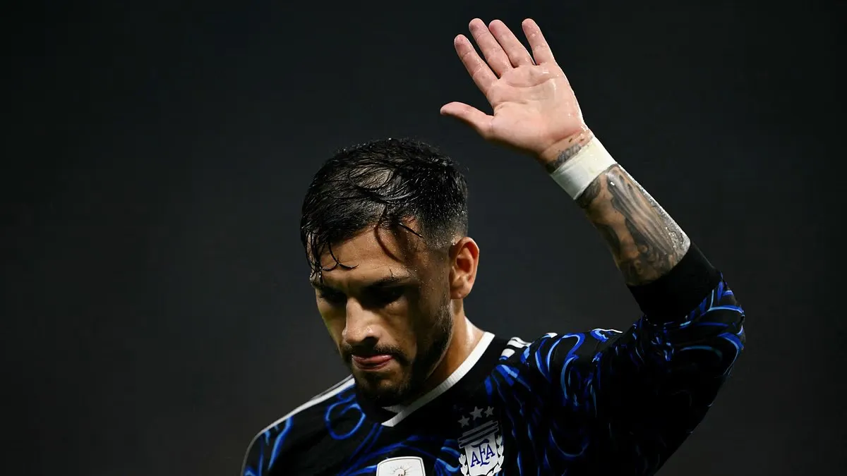 World Cup final villain Leandro Paredes hints at retiring from international duty after being slapped with huge 10-game Argentina ban
