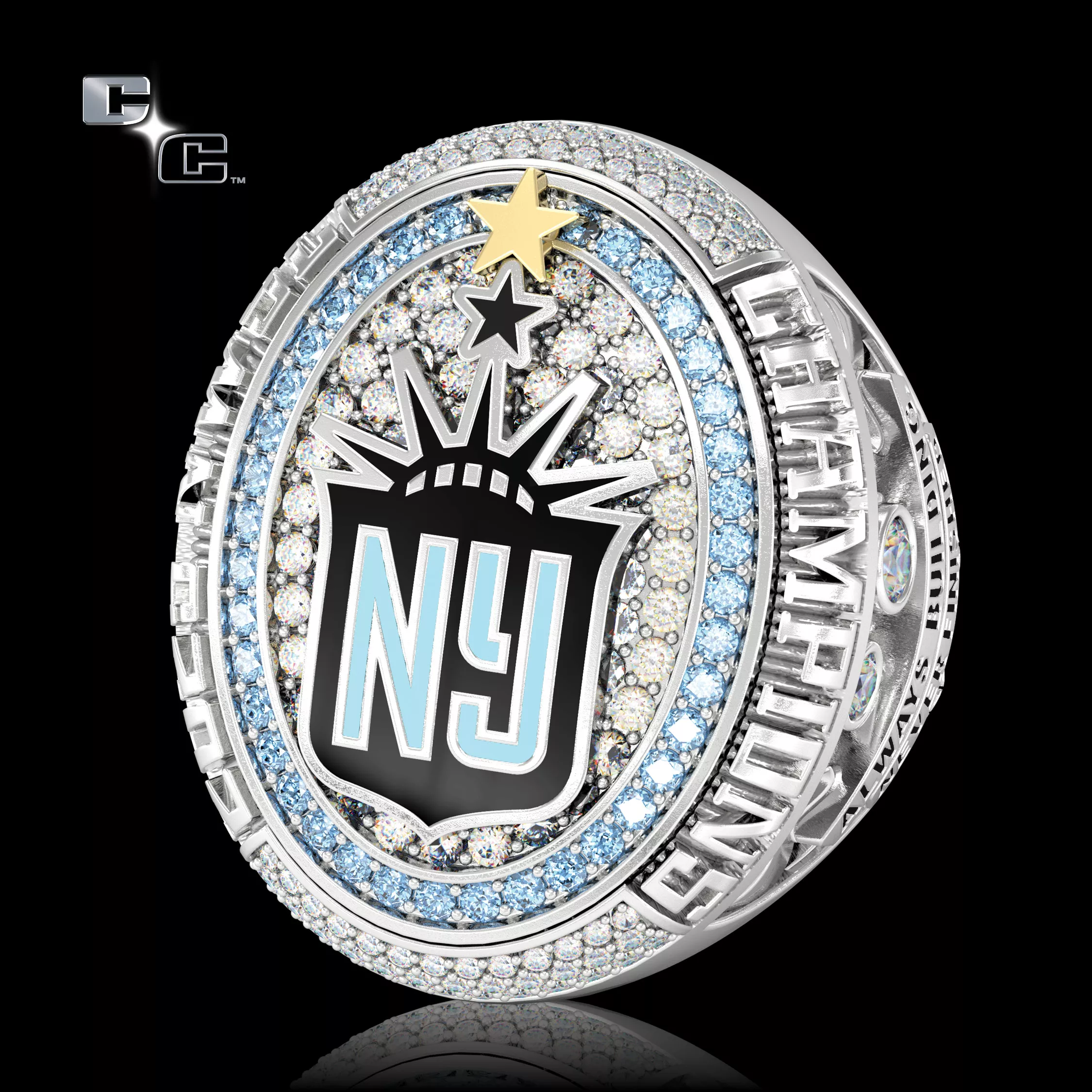 THE CHAMPIONS COLLECTIVE PRESENTS GOTHAM FC’S 2025 NWSL CHAMPIONSHIP RING HONORING SECOND TITLE