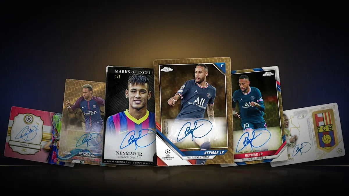 Neymar Jr. Goes Exclusive With Topps