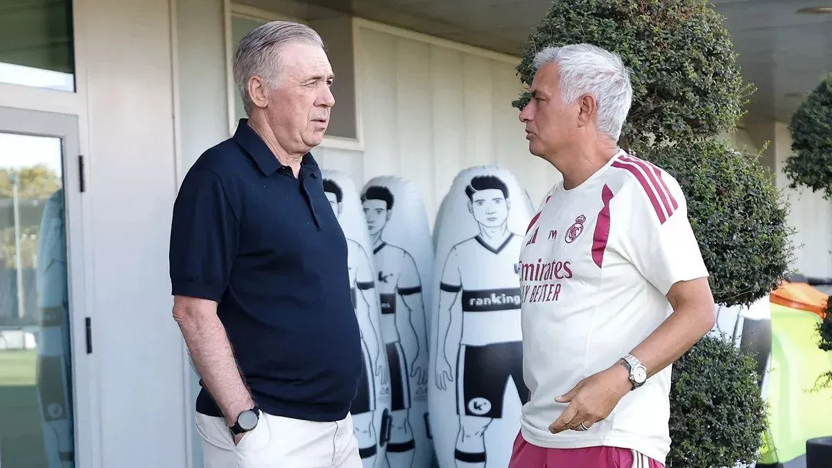 Carlo Ancelotti returns to Real Madrid training and checks on three injured stars