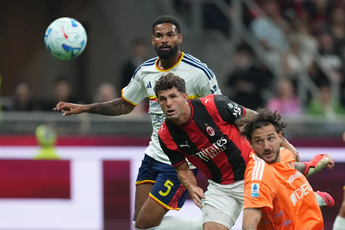 US star Christian Pulisic makes his first start and scores first goal of the season with AC Milan