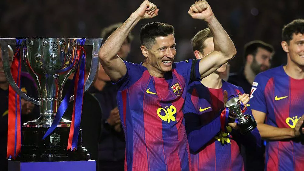 Lewandowski to leave Barcelona as 'mission is complete'