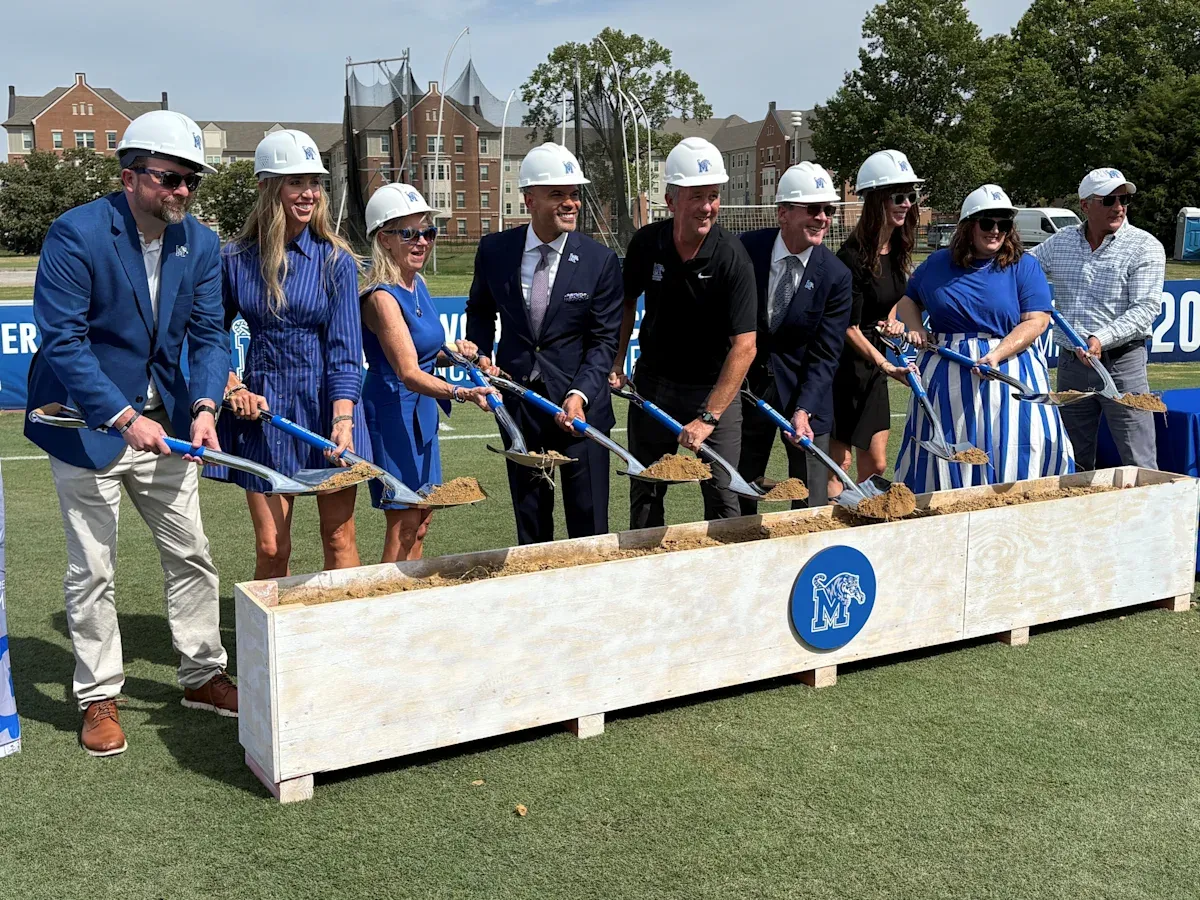 Why Liza Wellford Fletcher Stadium groundbreaking was 'perfect day' at Memphis