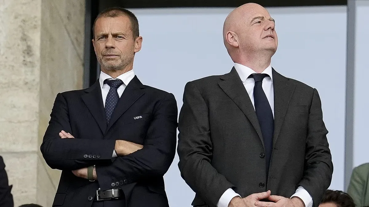 FIFA accuse UEFA of a 'smear campaign' against Gianni Infantino and Co after failed World Cup plans - and claim it's 'to prevent smaller countries from having the financial strength to compete with the European elite'