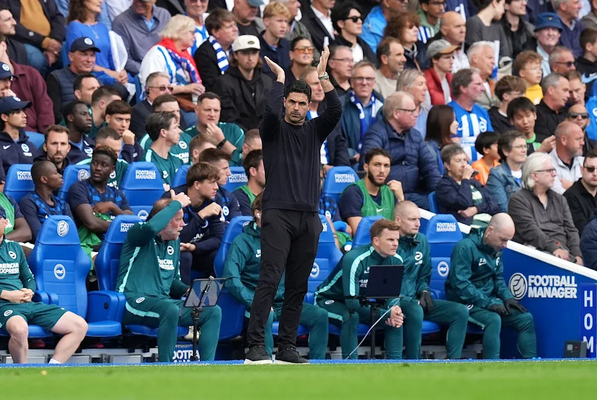 Arsenal taught 'big lesson' by Brighton, says boss Mikel Arteta