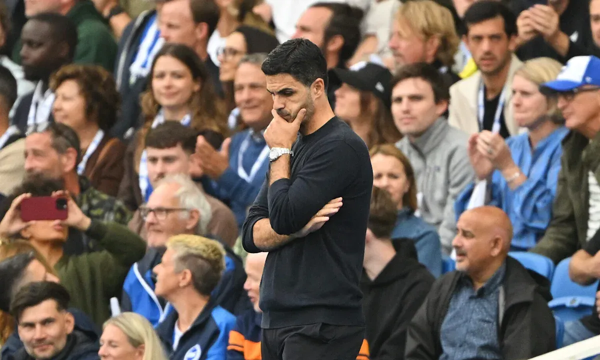 Arteta makes ‘extremely poor’ Arsenal admission following Brighton defeat