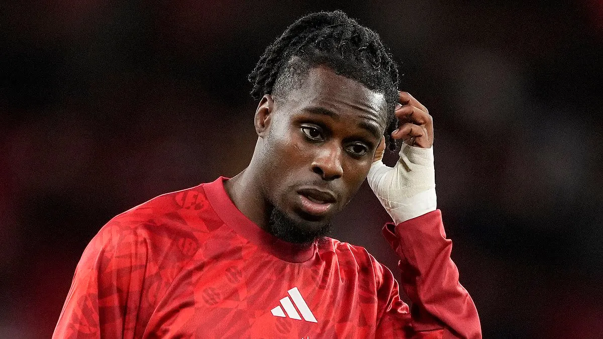 Jeremie Frimpong forced to watch Netherlands' clash with Serbia from the stands as out-of-form Liverpool star is left out of new manager Xavi's matchday squad