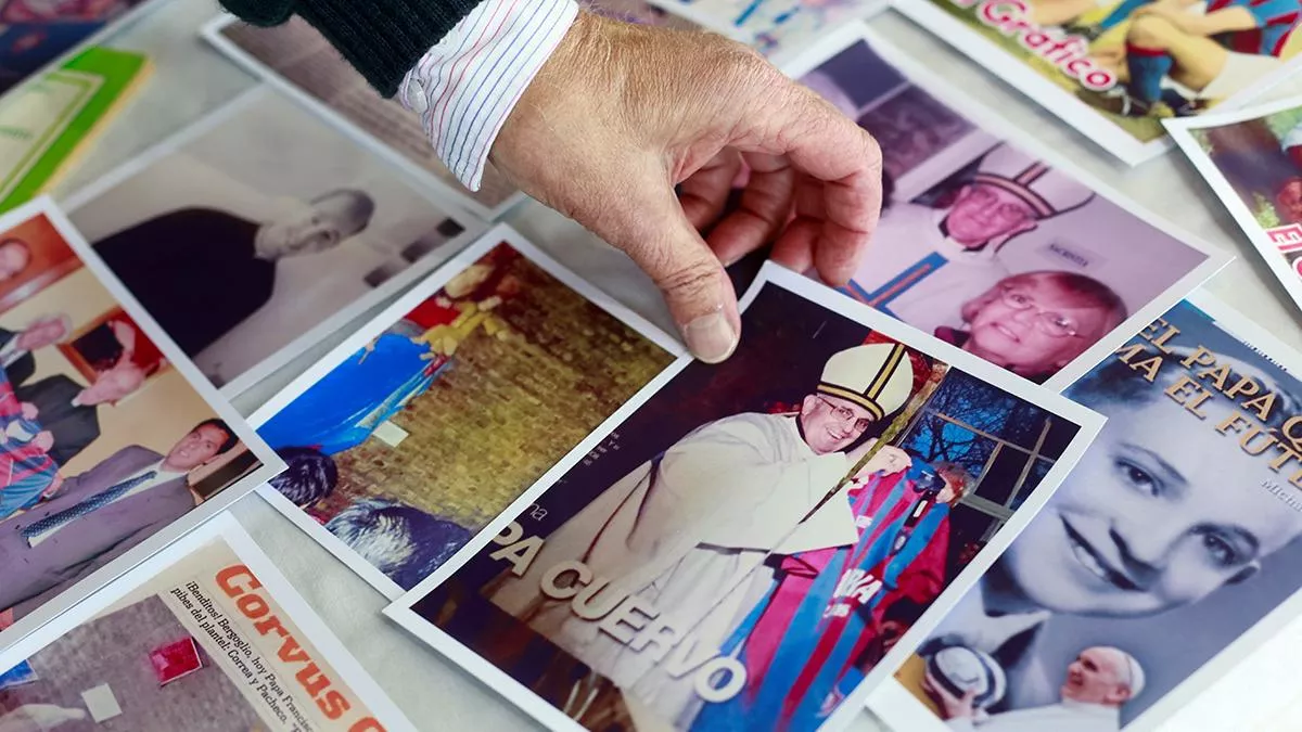 A curious connection as hometown club mourn Pope