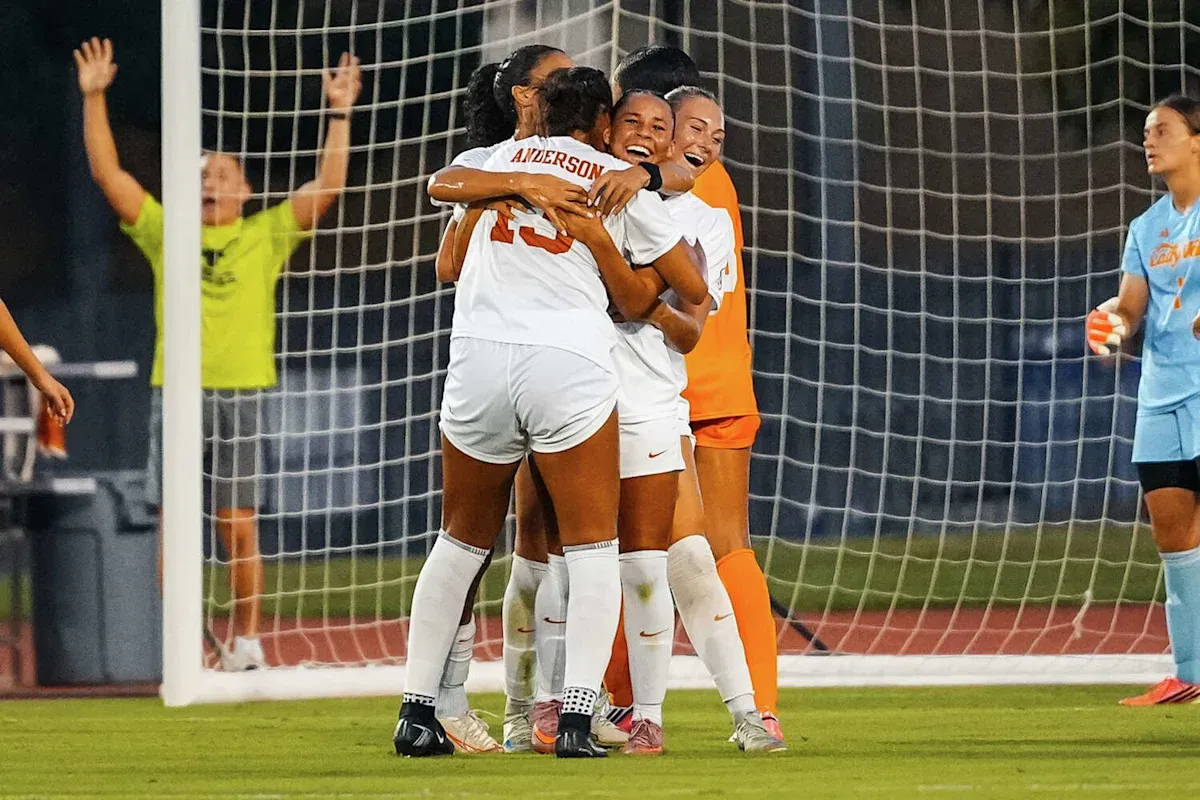 Playing a Longhorn down, Texas soccer ties SEC home opener against No. 8 Tennessee