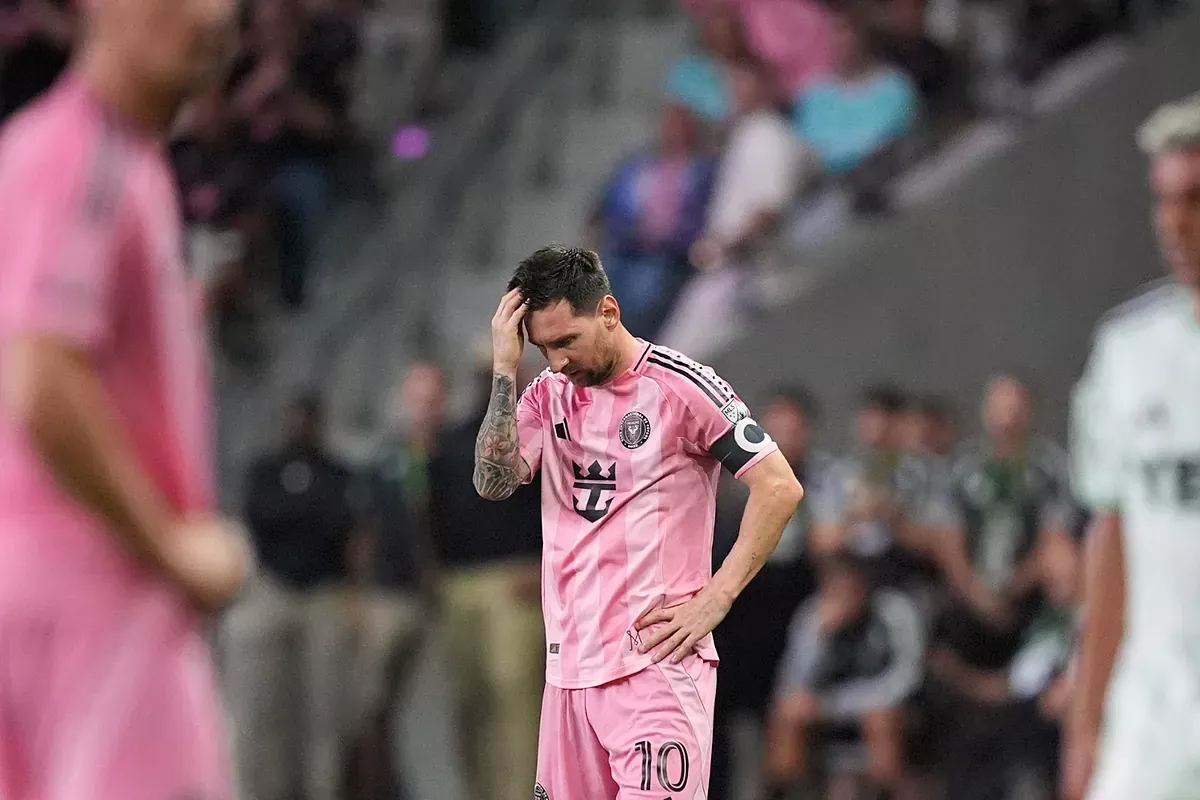 What is the "curse" of new stadiums in MLS that Messi couldn't avoid?