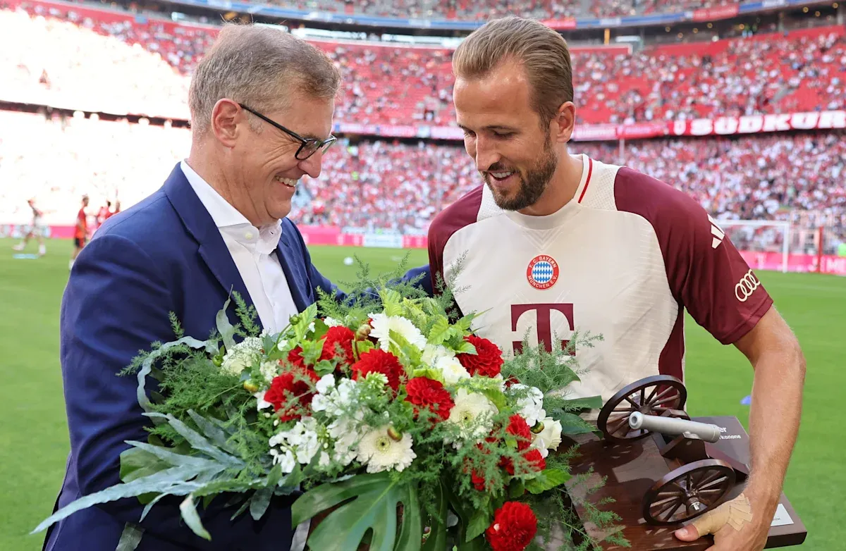 Bayern Munich CEO in no rush to extend star striker Harry Kane