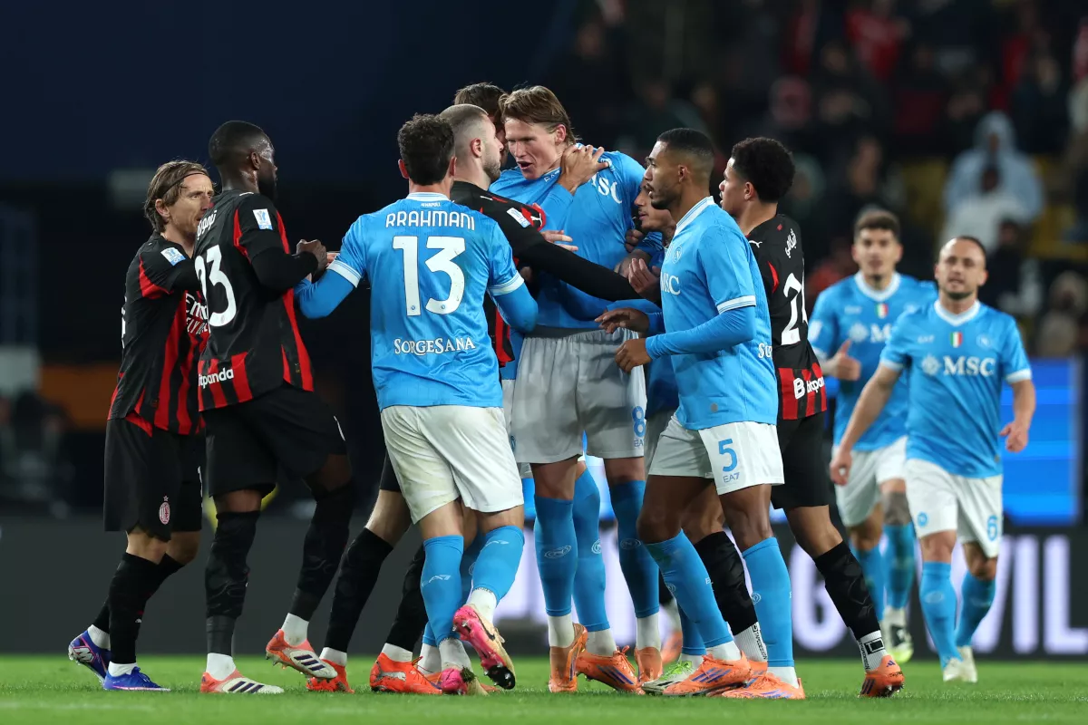 Serie A official line-ups: Napoli vs. Milan