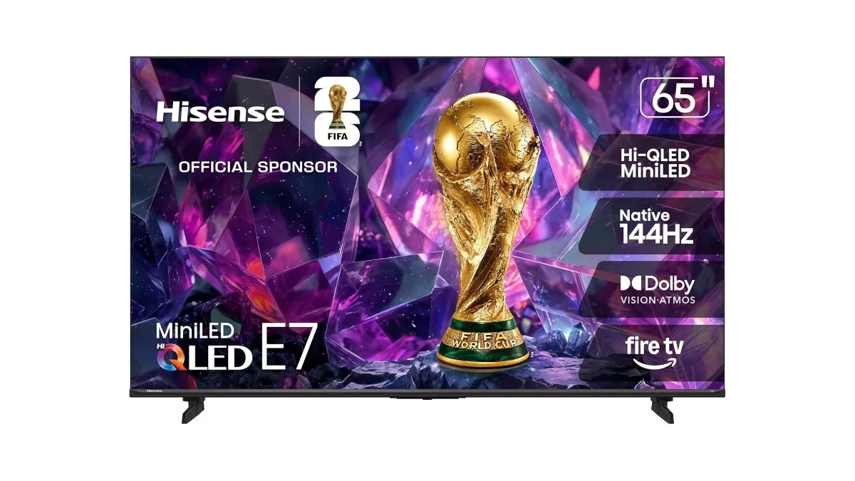 Round Out The World Cup With A New 65-Inch Hisense Mini LED TV And $450 Off