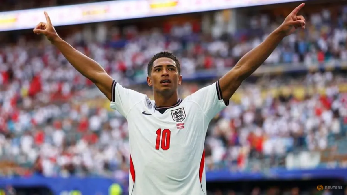 Record-breaking Bellingham voted England men's player of the year