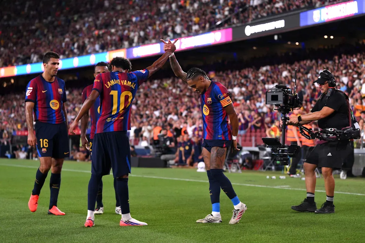 Raphinha sends fresh Ballon d’Or message to Barcelona teammate after Racing clash