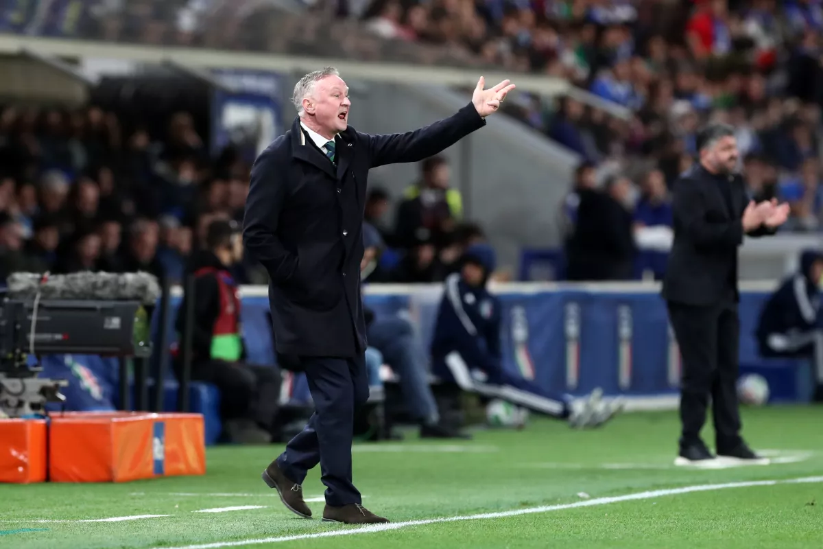 O’Neill believes ‘we had a strong claim for a penalty’ in Italy 2-0 Northern Ireland