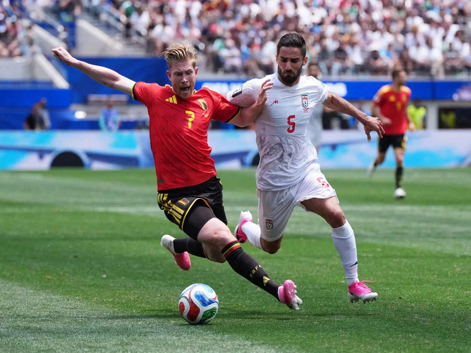 World Cup 2026: Iran hold 10-man Belgium to goalless draw
