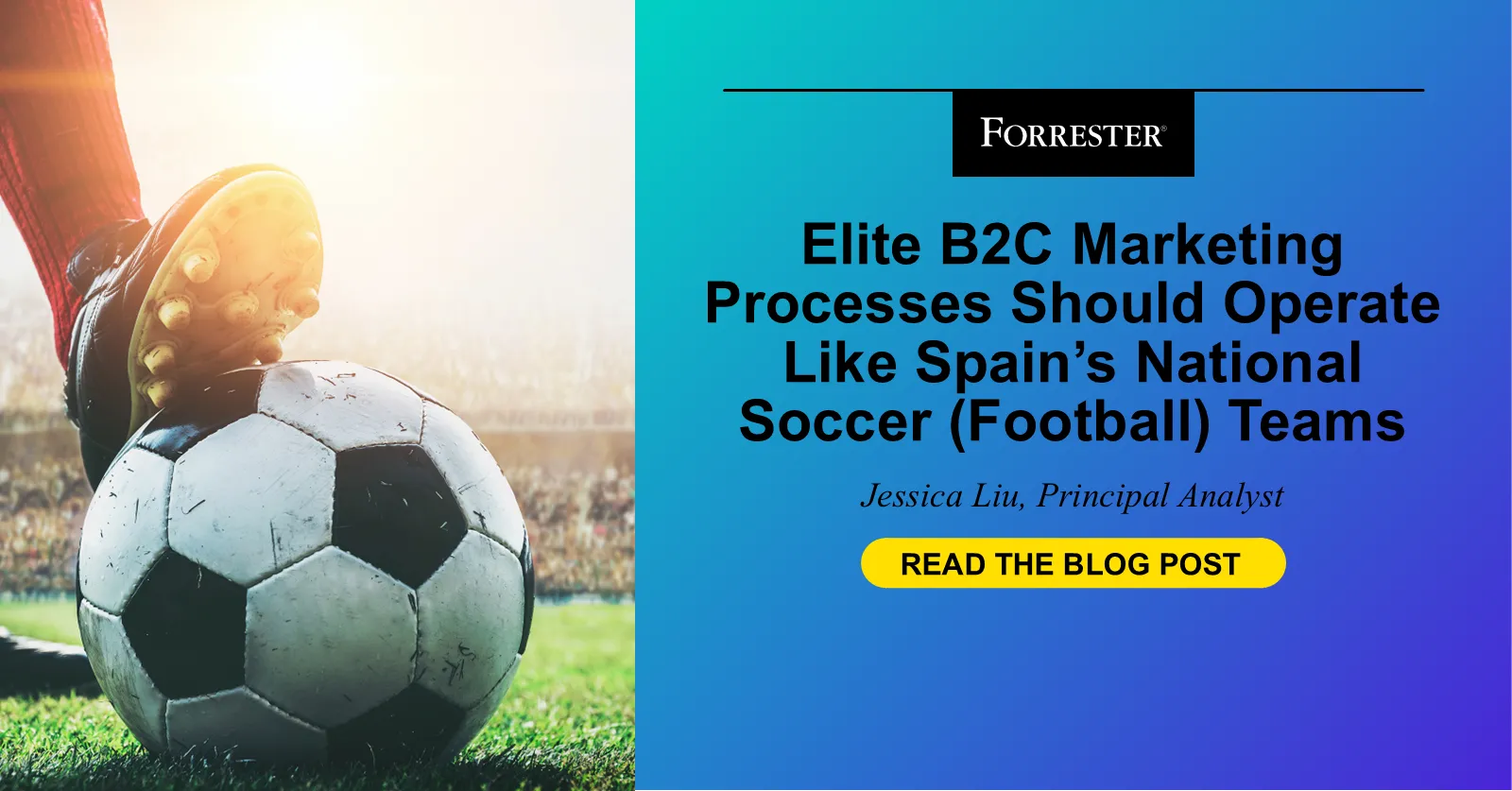 Elite B2C Marketing Processes Operate Like Spain’s National Soccer (Football) Teams