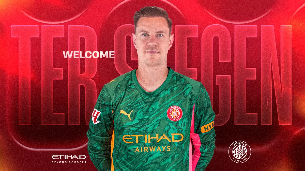 Ter Stegen, red and white!