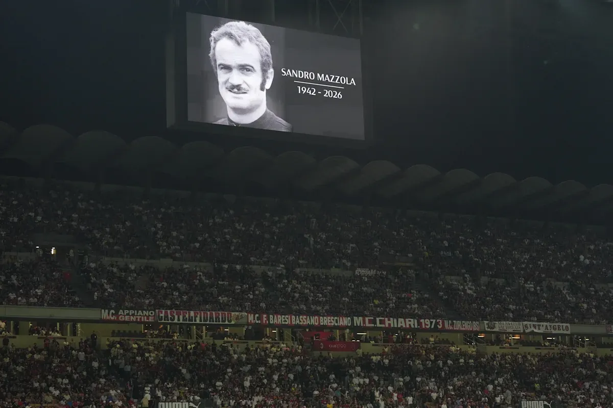Juventus condemns fans who interrupted a minute’s silence for Inter and Italy star Sandro Mazzola
