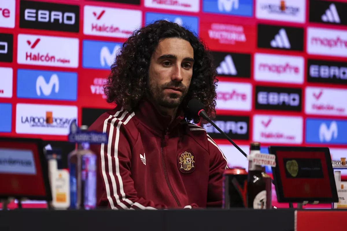 Marc Cucurella keeps the door open for a Barcelona return