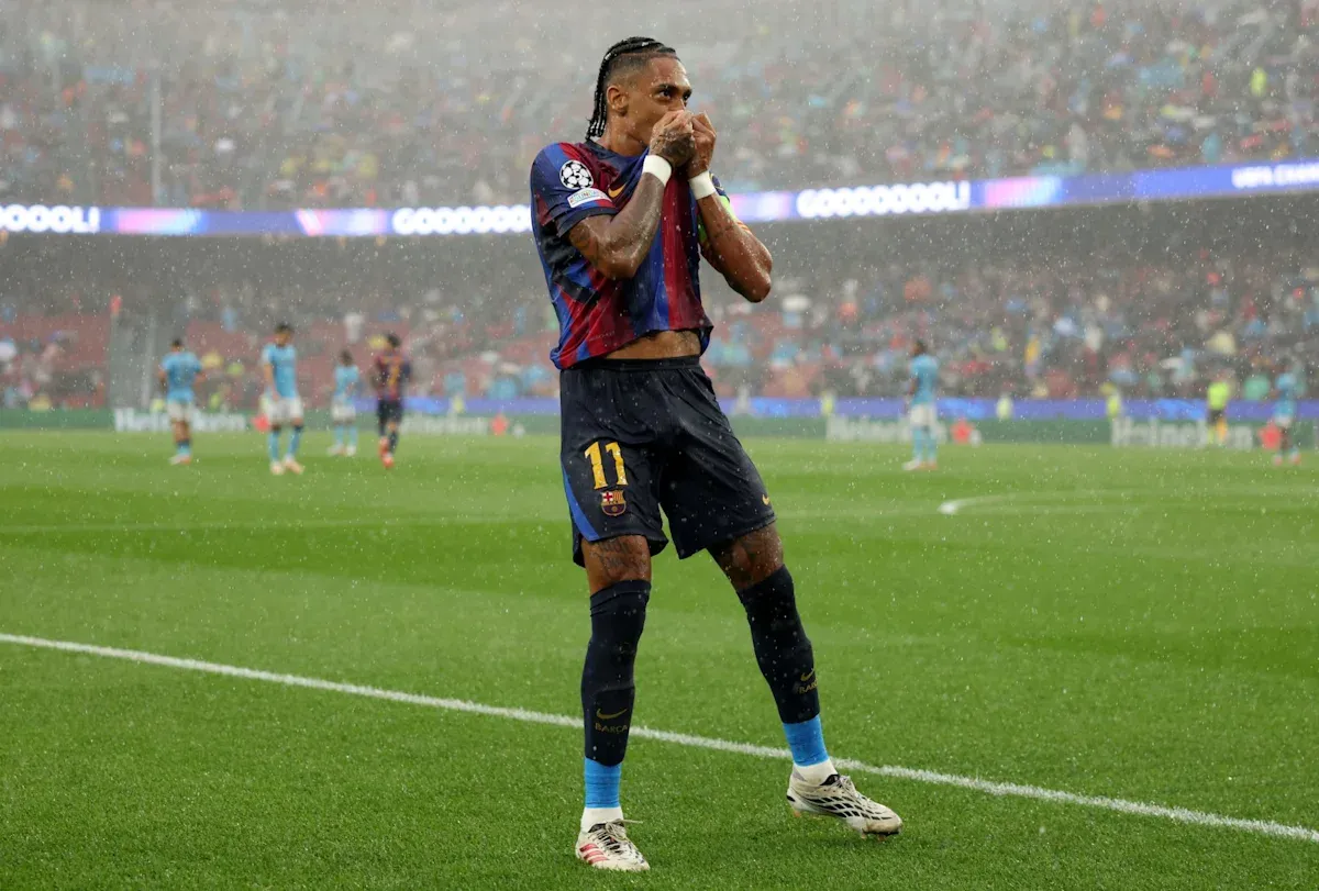 History suggests Barcelona must be wary of Raphinha’s gruelling 35,000km international expedition