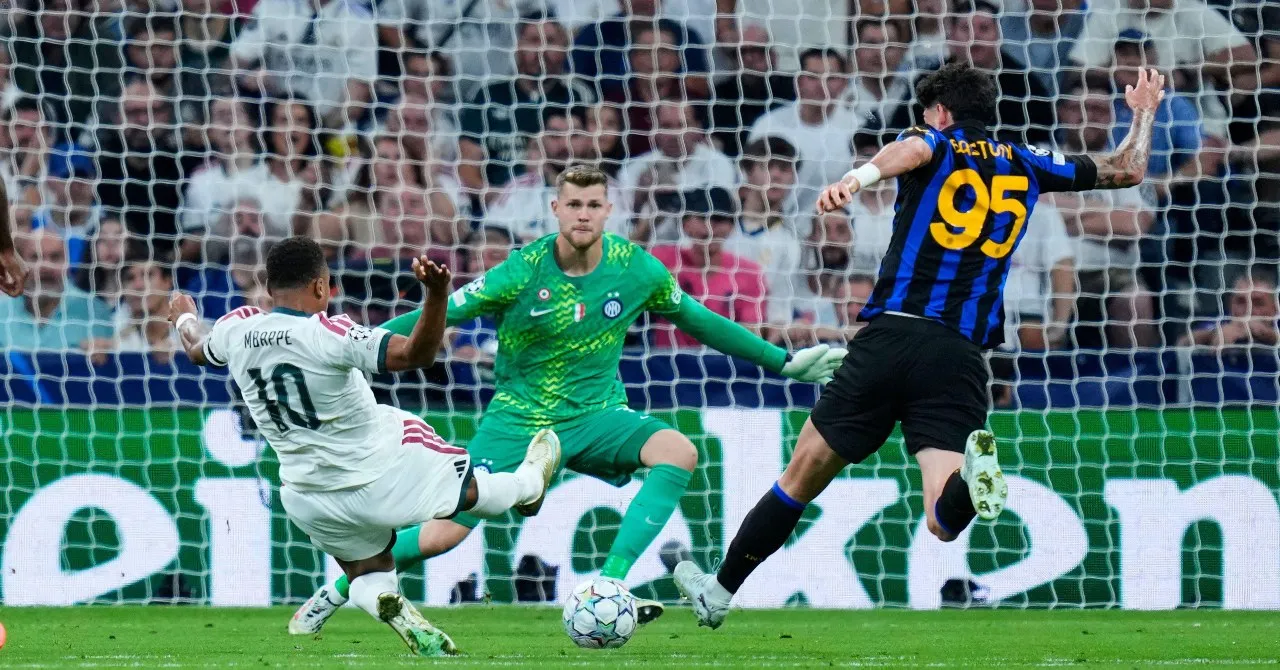 WATCH: Mbappe fires Real Madrid in front vs Inter Milan after sloppy Curtis Jones mistake
