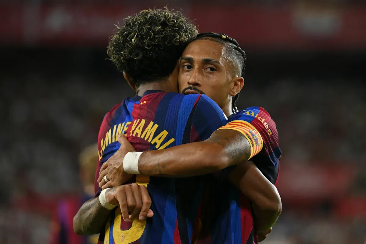 Raphinha explains exactly why ‘magic’ Barcelona star Lamine Yamal should win the Ballon d’Or