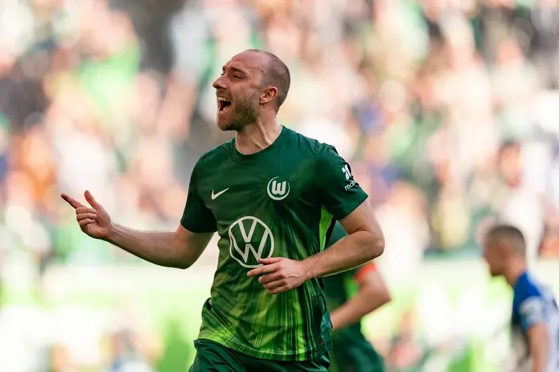 Christian Eriksen's VfL Wolfsburg contract ended following mid-game collapse