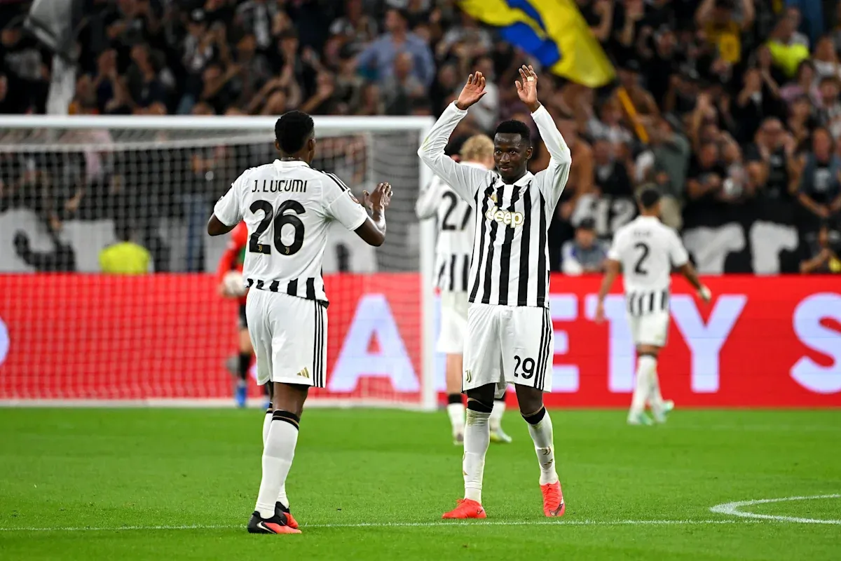 Which Juventus players are away on international duty during the extended break?