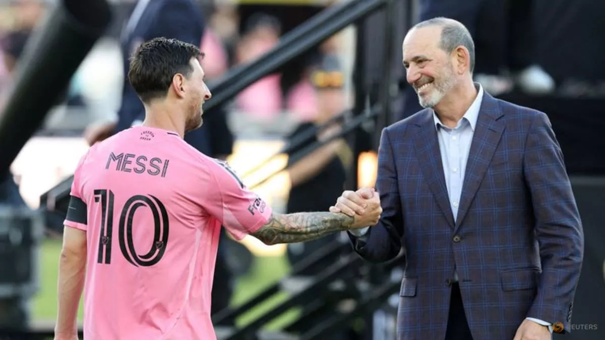 Garber eyes transformative year for MLS with World Cup and Messi fever