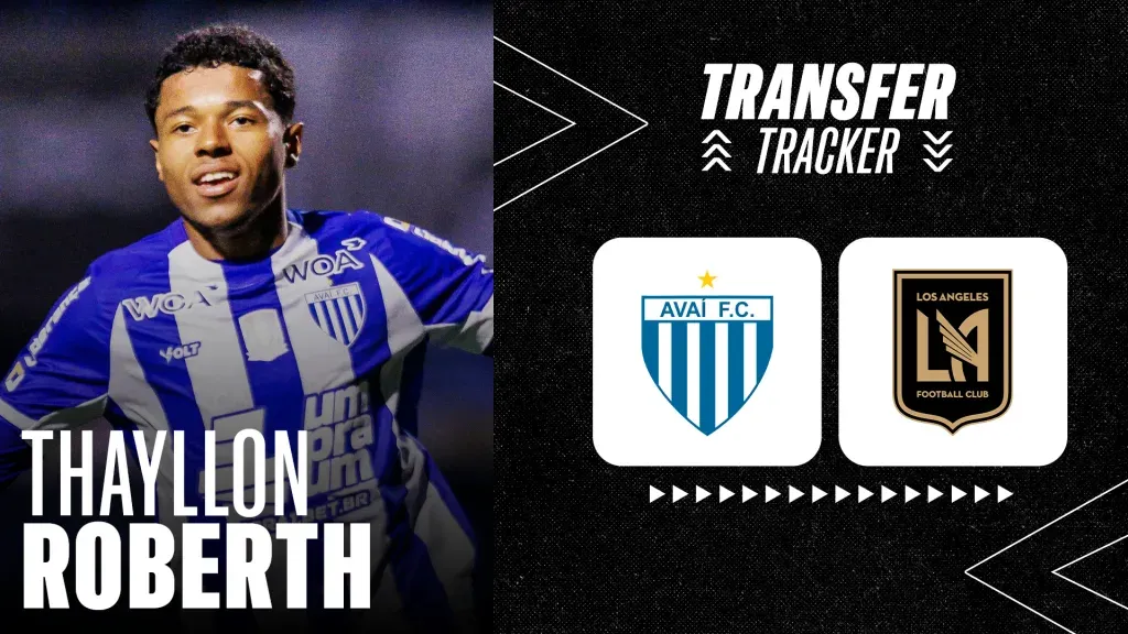 LAFC acquire Brazilian forward Thayllon Roberth