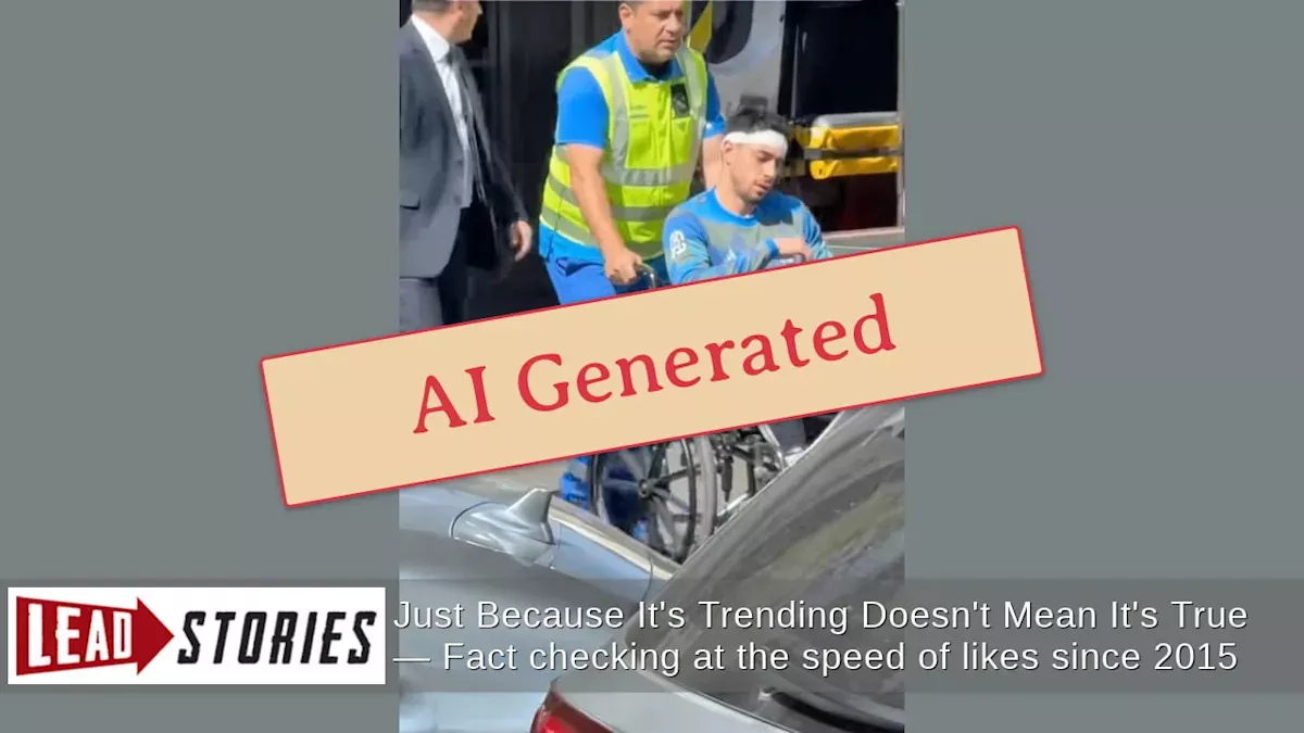 Fact Check: FAKE Video Of Real Madrid Soccer Star Federico Valverde Being Released From Hospital Is AI-Generated
