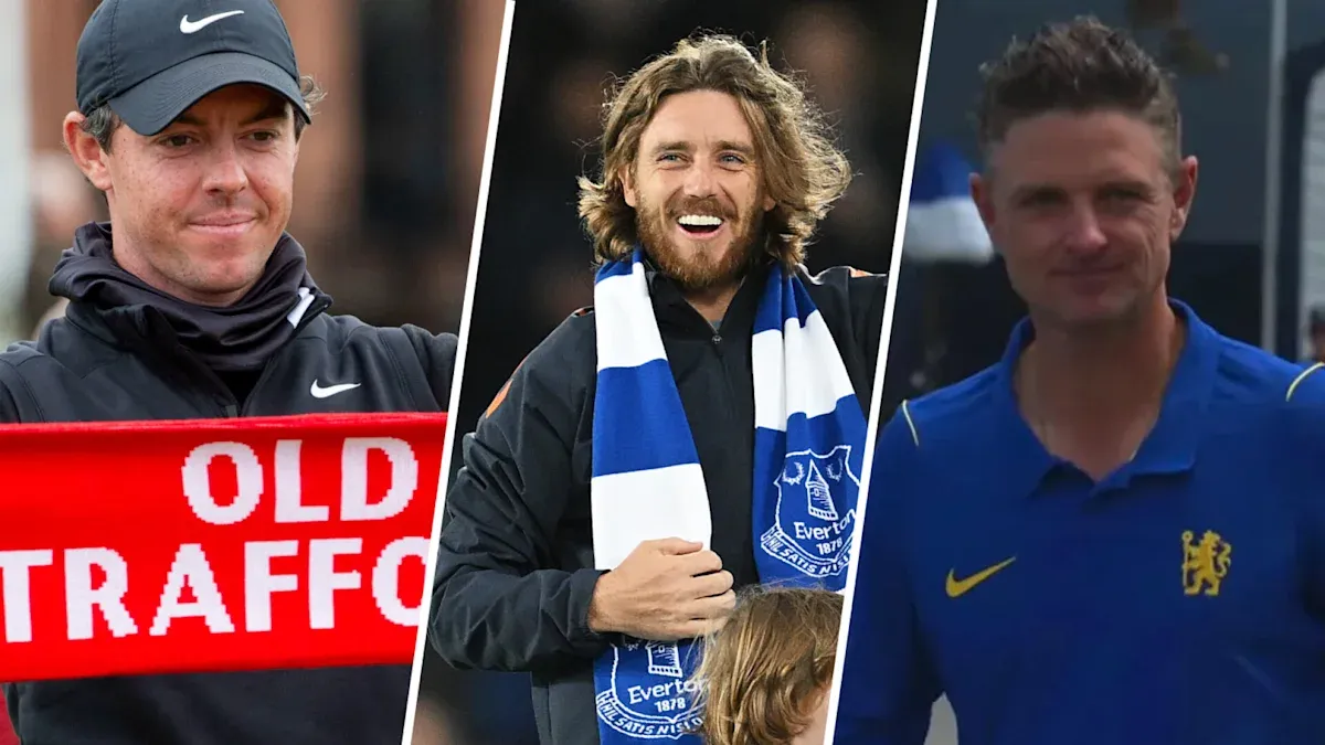 Premier League teams that the world's best golfers support