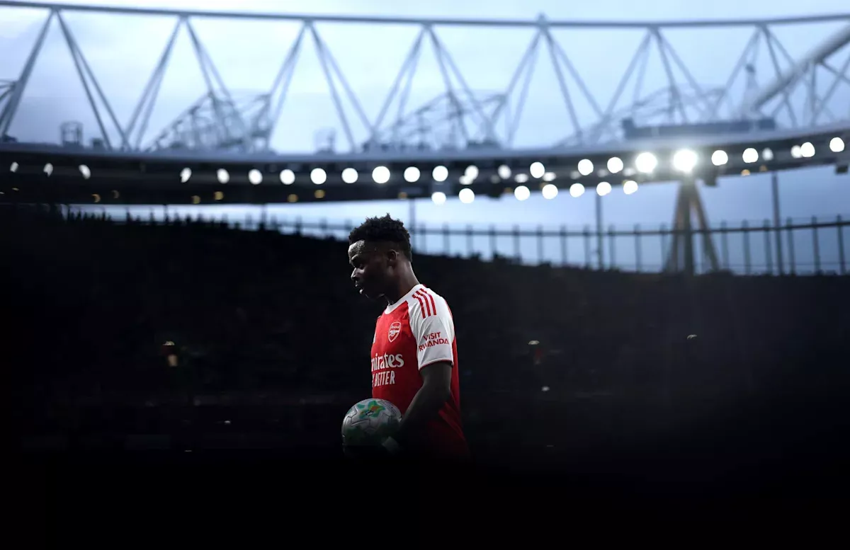  Bukayo Saka joins PL and Three Lions royalty with latest assist