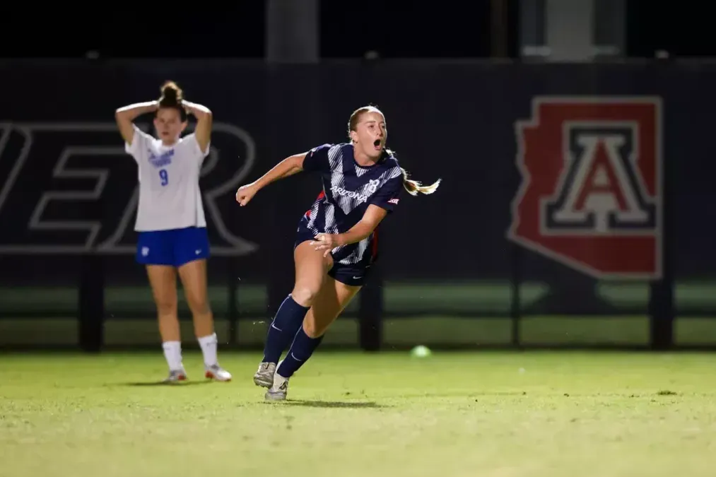 Arizona soccer scores late against No. 23 BYU to earn draw in Big 12 opener