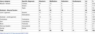 Injury incidence, patterns, and severity in cameroon professional Men’s Football: A prospective injury surveillance study