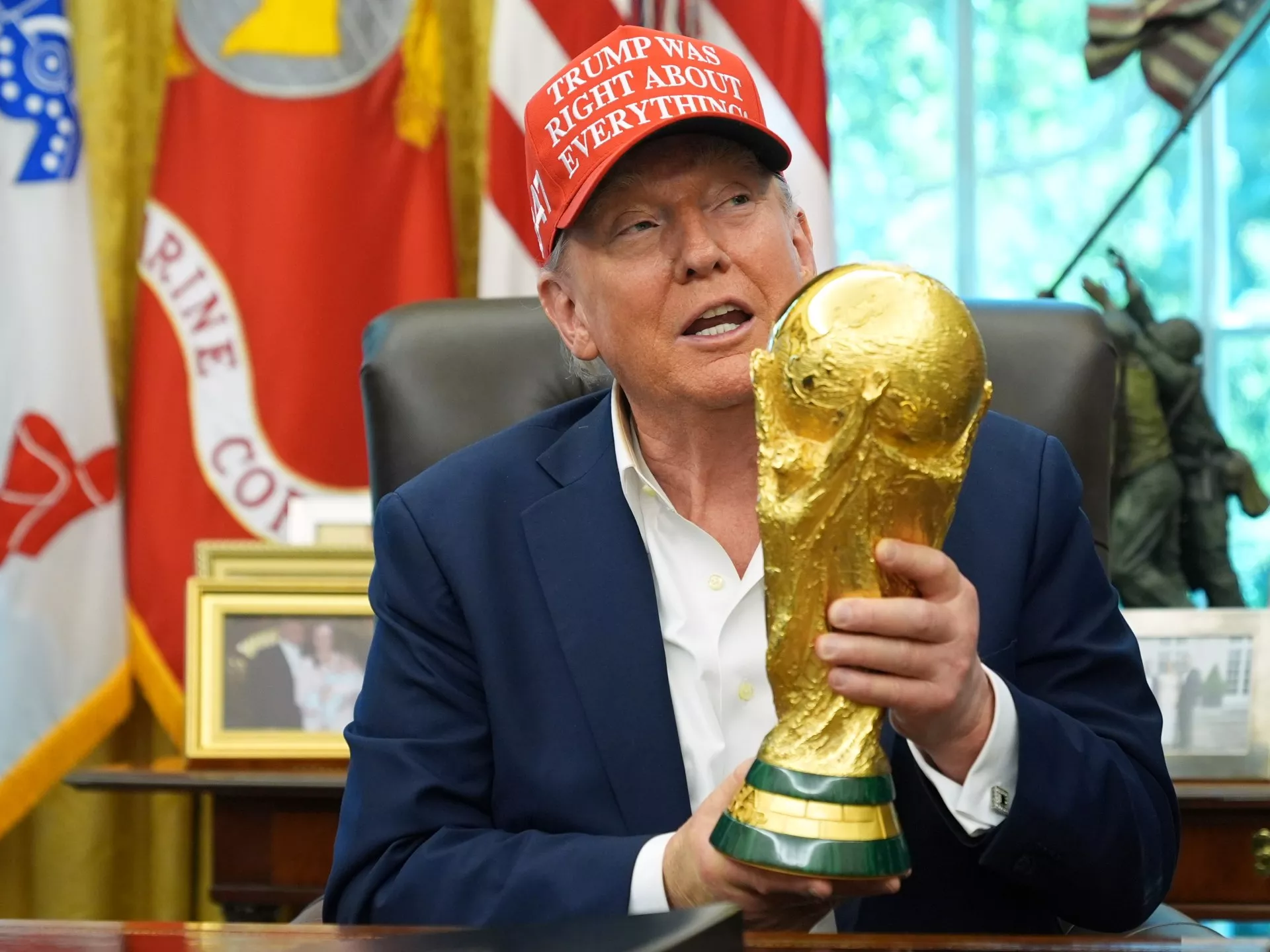 Blatter urges FIFA World Cup boycott over Trump administration policies