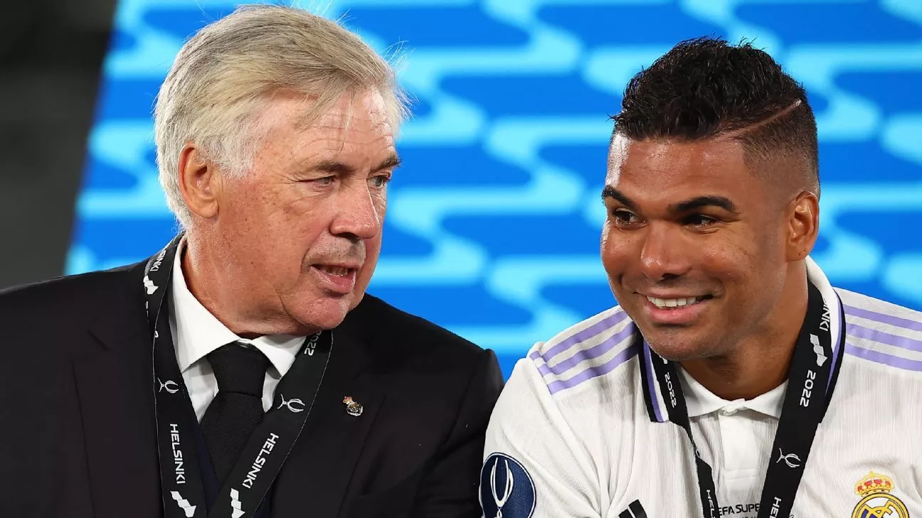 Casemiro: Brazil needed 'big name' like Ancelotti