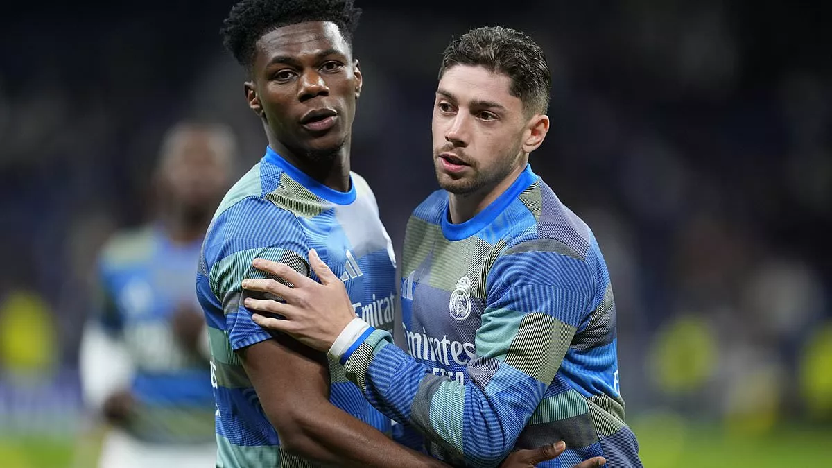Real Madrid star 'is HOSPITALISED after new, very serious fight' after a series of dressing room confrontations days - before Kylian Mbappe leaves the training ground hysterically laughing