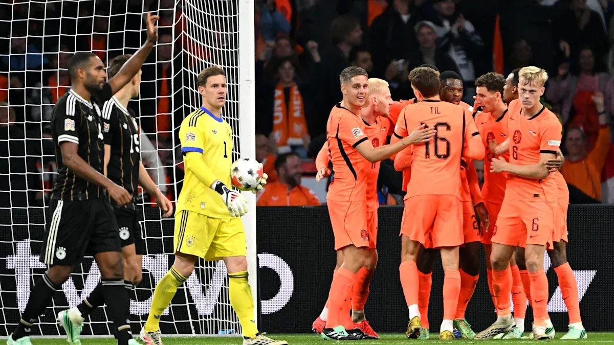Germany concede late equalizer from Xavi's Dutch in Klopp era start