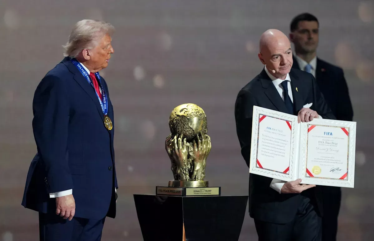 Gianni Infantino's bear hug of Donald Trump is backfiring