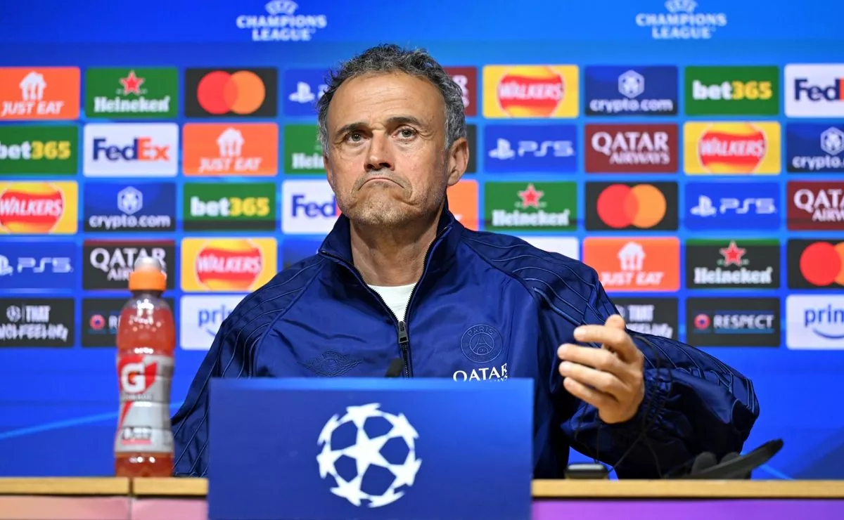 Luis Enrique, PSG coach, talks about Inter vs. Barcelona and who he prefers in the Champions League final