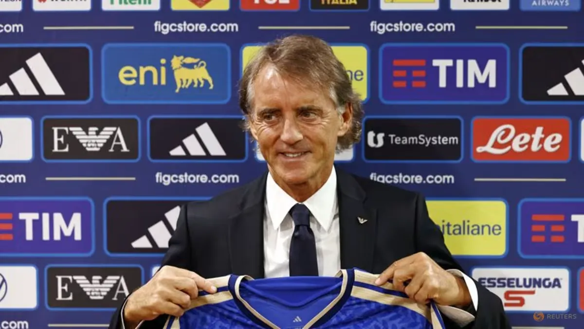 Mancini names nine uncapped players in expanded Italy squad after summer turmoil