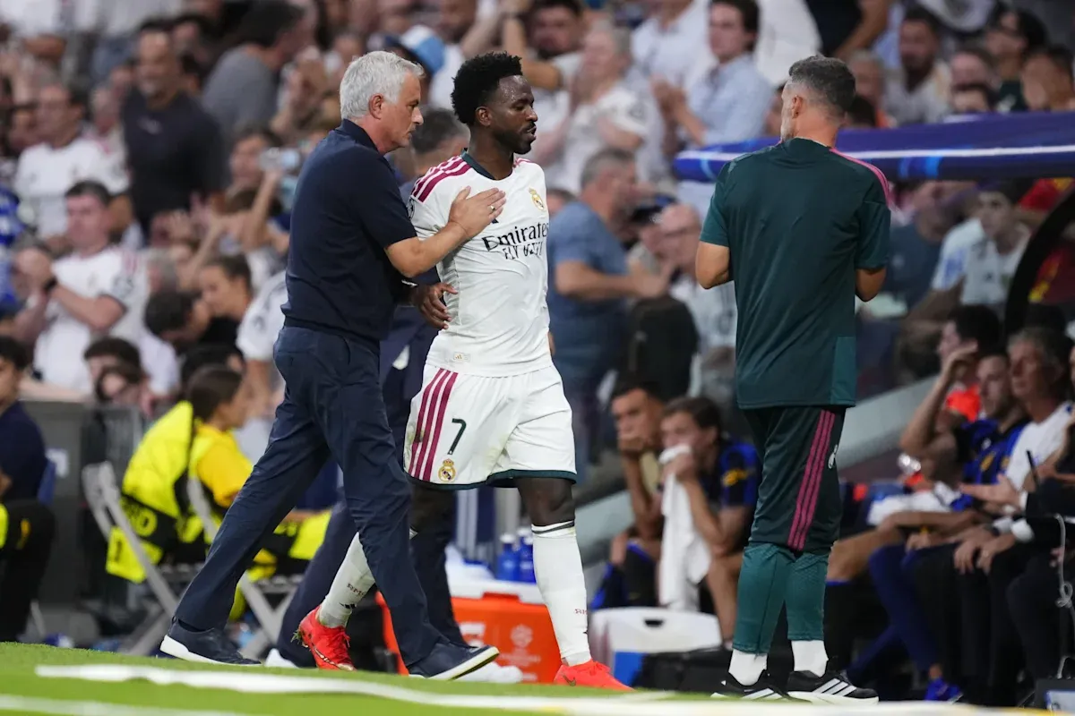 Jose Mourinho on Vinicius Jr: “If he works for the team, he always has my support”