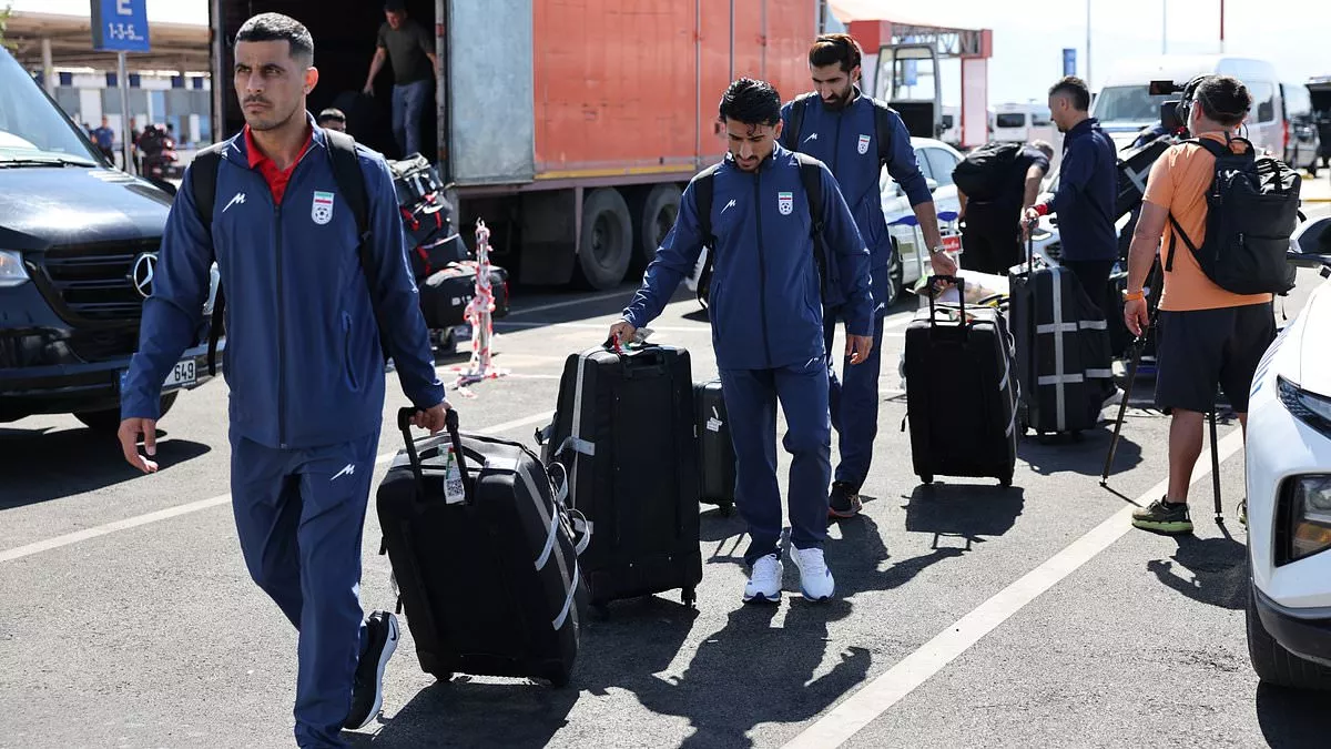 Iran's World Cup team lands in Turkey for visa scramble as fears grow US could block their tournament entry