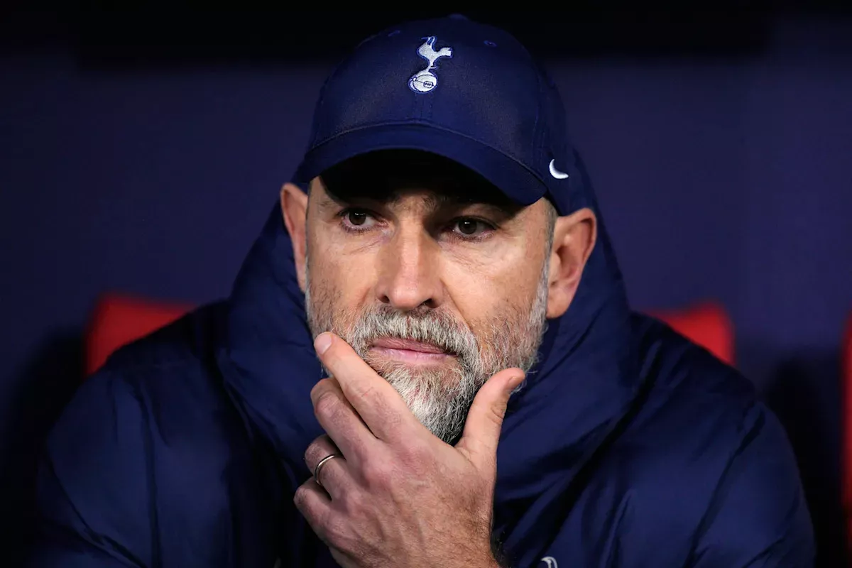 Tudor says 'everything is going wrong' at Tottenham after record 6th straight loss